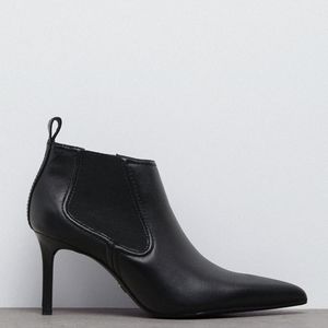 Zara Leather Ankle Boots